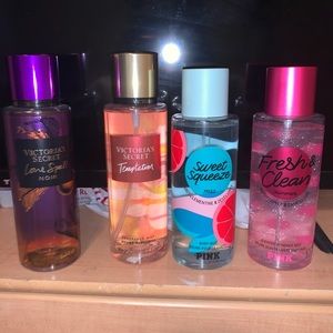 4 body sprays new